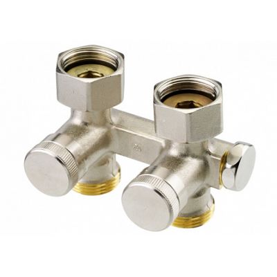 Клапан запорно-присоединительный Ду.15 RLV-K Danfoss
